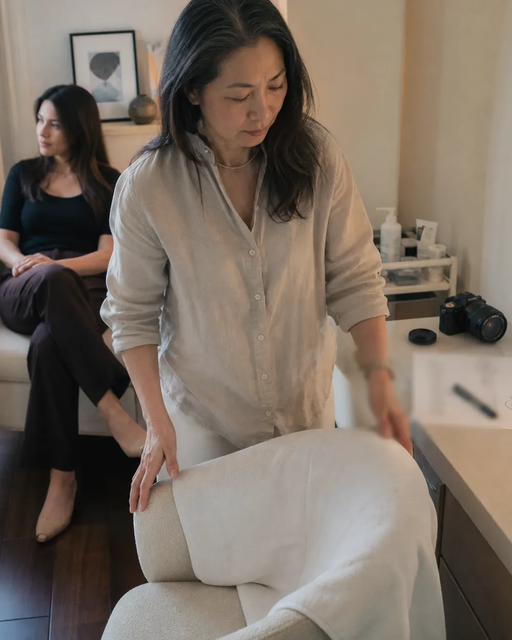 Concept campaign cover showing a consultation-first medical spa