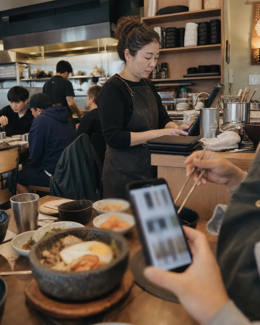 Concept campaign cover showing a contemporary independent restaurant