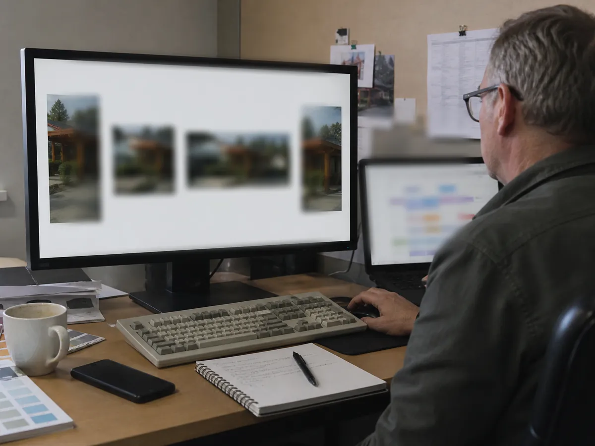 A content team adapting one campaign for several social platforms